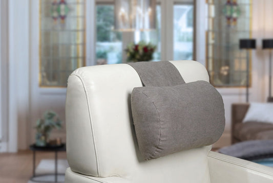 F01 Taupe Neck Cushion for Recliner Chair - image 1