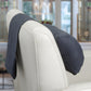 F01 Blue Grey Neck Cushion for Recliner Chair - image 3