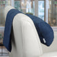 F01 Blue Neck Cushion for Recliner Chair - image 3