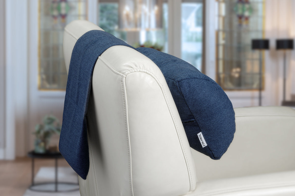 F01 Blue Neck Cushion for Recliner Chair - image 3