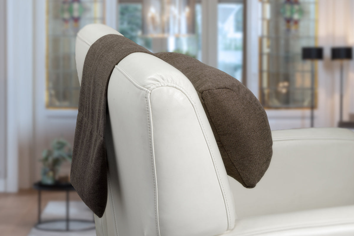 F01 Brown Neck Cushion for Recliner Chair - image 3