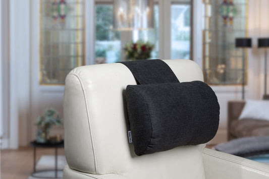 F01 Dark Grey Neck Cushion for Recliner Chair - image 1