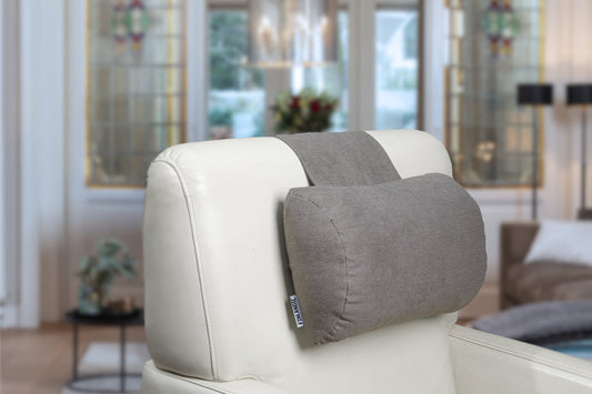 F01 Taupe Neck Cushion for Recliner Chair - image 1
